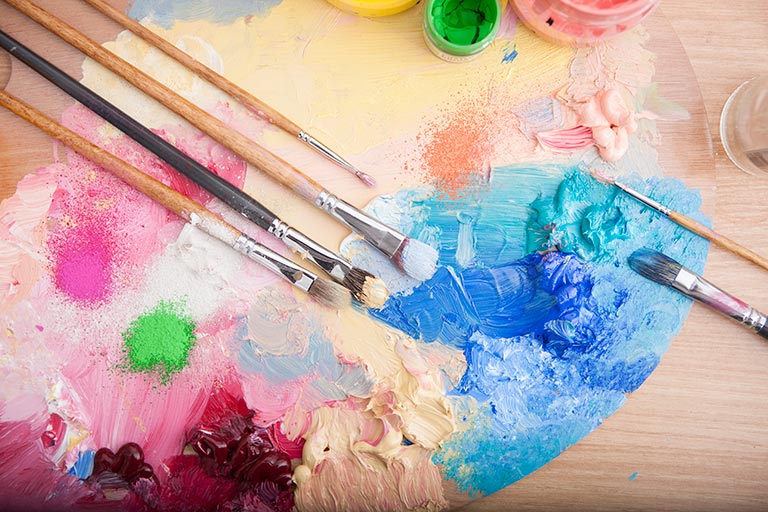 [자연색체 미술]