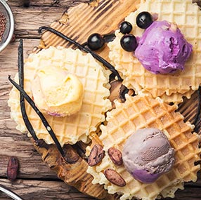 리얼블루베리와플