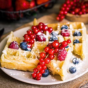 호두고구마와플